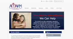 Desktop Screenshot of aoaam.org
